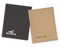 Bloco de anotações 10,5 x 8cm em couro marrom - Perfeito para organizar suas ideias e manter suas notas sempre à mão. Ideal
