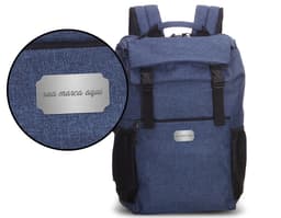 Mochila Anti Furto para Notebook em Couro Clássico - Perfeita para suas viagens de negócios ou férias, esta mochila de couro
