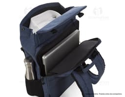 Mochila anti furto para notebook em couro vintage - perfeita para viagens de negócios ou férias. Design clássico e elegante