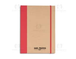 Empty folder made of cardboard for document organization. Ideal for agendas and notes. Perfect for school and professional