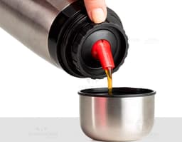 1L Thermal Bottle - Keep your favorite beverages at the ideal temperature for longer with this 1-liter thermal bottle.
