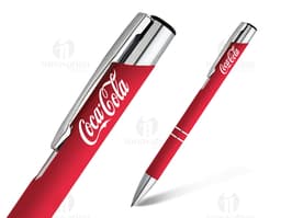 Caneta de metal de alta qualidade, perfeita para uso no escritório, escola ou negócios. Feita para durar, possui design