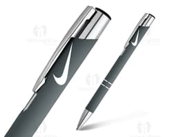Caneta de metal elegante para escrita suave e confortável. Ideal para uso no escritório, escola ou negócios. Design moderno e