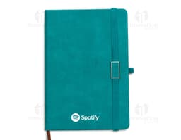 Bloco de anotações 21,4 x 14,7 cm - ideal para o seu dia a dia na escola ou no trabalho. Feito de couro de alta qualidade