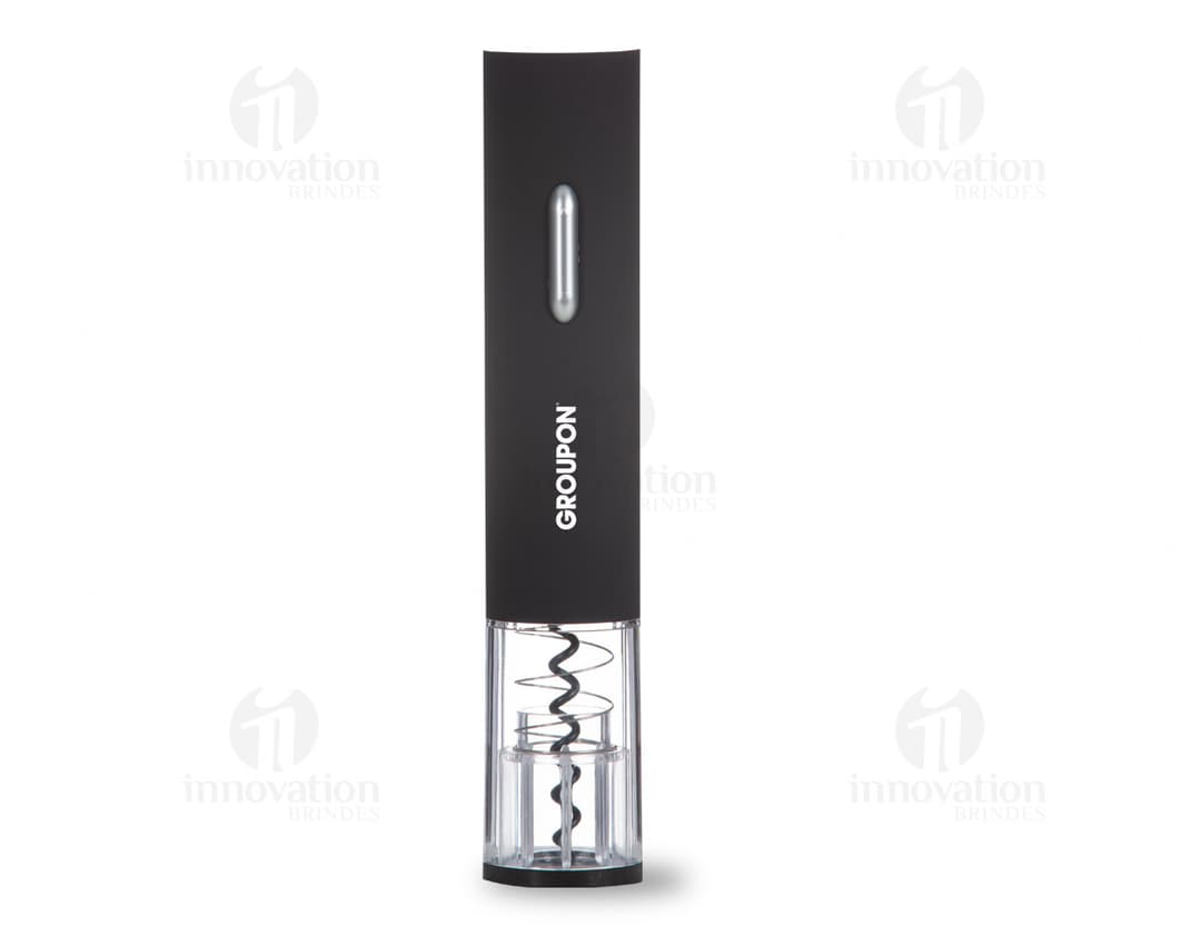 Electric wine opener with a modern and technological design, perfect for opening your bottles with ease. Ideal for gifting or
