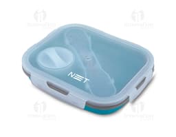 Marmita de silicone moderna e prática para suas refeições diárias. Feita de material durável, leve e colorido, ideal para