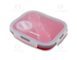 Marmita de silicone moderna e prática para suas refeições! Feita em material resistente e super fácil de limpar. Ideal para