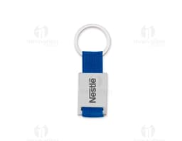Llavero de metal con un diseño elegante para regalos de empresa y eventos especiales. Ideal para promover su marca con estilo