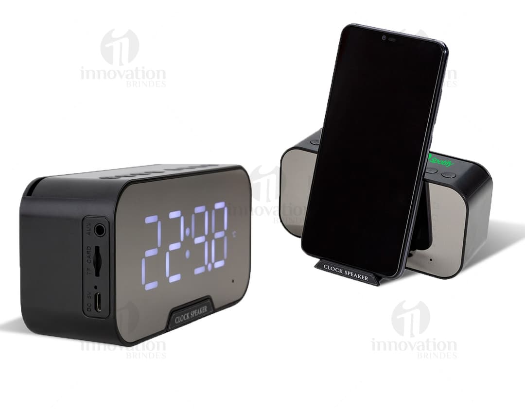 Modern and elegant speaker to enjoy your favorite music with incredible sound quality. Easily connect to electronic devices