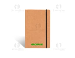 Caderneta tipo Moleskine de 21x13,7 cm - Perfeita para anotações e lembretes, essa caderneta vintage é ideal para o seu