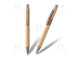 Penna a sfera in bamboo, perfetta per una scrittura fluida ed elegante. Ideale per uso in ufficio, a scuola o a casa.