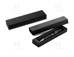 Caneta metal esferográfica de luxo com estojo - Ideal para assinaturas, contratos e anotações em estilo sofisticado. Perfeita