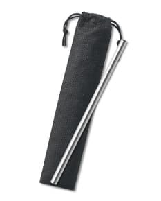 Bolsa para Canudo de Metal: Acessório moderno e prático para armazenar o seu canudo de metal de forma segura e higiênica. Perfeito para levar para onde quiser! Tenha sempre seu canudo à mão com essa bolsa em metal resistente. Ideal para quem busca praticidade e estilo.
