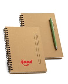 Bloco de Anotações Vintage em Espiral - perfeito para organização no escritório. Com design vintage e espaço para lembretes, é ideal para estudo e trabalho. Adquira já o seu!