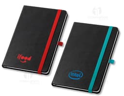 Bloco de anotações elegante em couro marrom para seu escritório. Perfeito para organizar suas ideias e manter suas tarefas em