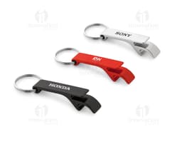 Chaveiro de metal abridor - Ferramenta prática e durável para abrir garrafas com facilidade. Ideal para uso doméstico ou