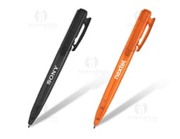 Caneta Plástica Translúcida - Ideal para escrita e desenho, esta caneta é perfeita para escritório, escola ou uso pessoal.