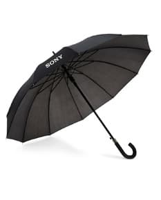 Guarda chuva de 12 varetas em nylon resistente, perfeito para te proteger da chuva ou sol. Design moderno e colorido para te manter seguro e estiloso em todas as estações! Garanta o seu agora.