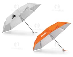 Guarda-chuva dobrável para proteção em dias de chuva e sol. Item essencial para se manter protegido em qualquer clima. Com