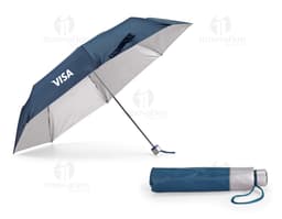 Guarda-chuva dobrável - Proteção e estilo em dias chuvosos. Este guarda-chuva compacto e colorido é perfeito para te manter