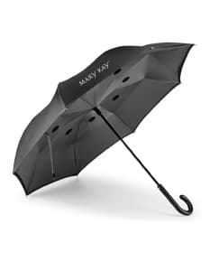 Guarda-chuva Reversível Preto - Proteção e Estilo para os dias chuvosos! Acessório de qualidade, durável e resistente