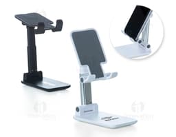 Suporte retrátil para celular e tablet: mantenha seus dispositivos sempre ao alcance com praticidade e segurança. Ideal para