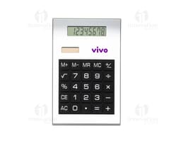 Calculadora plástica para cálculos financeiros e matemáticos. Ideal para contas, orçamentos e auditorias. Realize operações