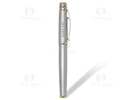 Caneta roller metal elegante para um escrita suave e precisa. Ideal para uso no escritório, reuniões de negócios ou na