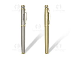 Caneta roller metal: ferramenta de escrita de alta qualidade para seu escritório. Ideal para assinar documentos, desenhar e