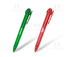 Caneta Plástica Leve e Prática para Escrever - Ideal para escrita e desenho, esta caneta plástica é essencial para o seu