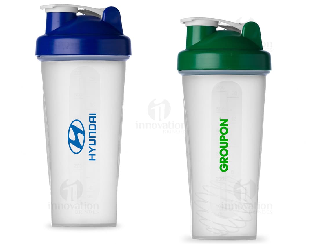 600ml Shaker Bottle - Perfect for preparing your favorite drinks conveniently and healthily. Made from recyclable plastic, it