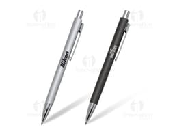Caneta semimetal de alta qualidade para escrita em papel e superfícies diversas. Perfeita para uso no escritório, na escola