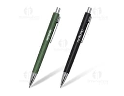 Caneta Semimetal: Escreva com estilo e sofisticação! Ideal para escrita fina e precisa em papel, este objeto de escrita