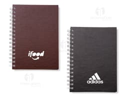 Caderno pequeno de couro sintético vazio para negócios e educação. Ideal para anotações, diário ou trabalho. Design fashion e