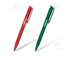 Caneta plástica: ideal para escrita e desenho, perfeita para uso na escola, faculdade ou escritório. Possui tinta duradoura e
