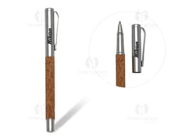 Caneta de metal roller perfeita para brindes corporativos e presentes de alta qualidade. Feita com materiais de alta