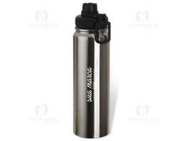 Squeeze de Metal 1,1L - Recarregável e Resistente. Ideal para manter-se hidratado durante o dia. Com design moderno e