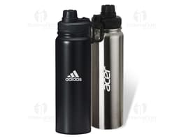 squeeze de metal 1,1l - Recipiente resistente e durável para armazenar líquidos diversos. Ideal para uso em viagens