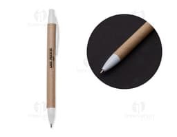 Pencil de Papelão para Brindes Promocionais - Ideal para escrita suave e precisa, esta caneta ecológica é feita de papelão