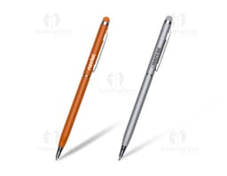 Caneta de metal touch com design elegante e sofisticado. Perfeita para aulas, escritório e uso diário. A ponta touch facilita