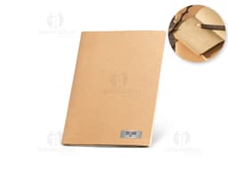 Bloco de anotações ecológico, perfeito para suas anotações do dia a dia. Feito com material reciclado, é uma opção