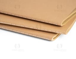 Bloco de anotações ecológico feito com material reciclável, ideal para anotar suas ideias com consciência ambiental.