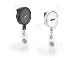 Porta Crachá: Organize sua identificação com praticidade e segurança! Este porta crachá é o acessório ideal para garantir a