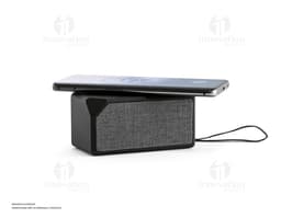 Caja de sonido inalámbrica de alta intensidad, moderna y con tecnología de última generación. Equipamiento compacto y