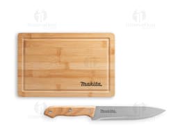 Conheça o nosso Kit Churrasco, o utensílio ideal para preparar deliciosas refeições em família! Com faca e garfo em aço