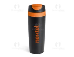Copo para Viagem - 12: Perfeito para levar sua bebida favorita para onde quer que vá! Feito de plástico resistente, é ideal