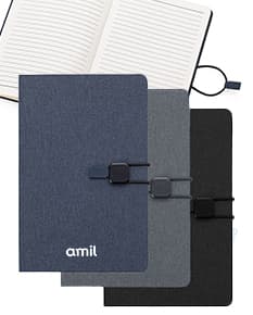 Bloco de anotações em couro para negócios e escritório. Ideal para armazenar documentos e manter a privacidade. Perfeito para reuniões e viagens de trabalho. Garanta o seu!