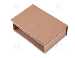 Bloco de Anotações de Papel Kraft em Embalagem de Cartão. Ideal para Delivery, Armazenamento e Organização. Faça seu Pedido