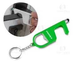 Chaveiro Plástico Multifunções - Ideal para garantir segurança e praticidade no dia a dia. Feito em plástico resistente, este