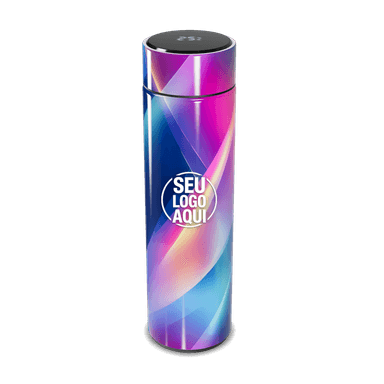 Garrafa Térmica Touch Multicolorida Digital personalizado